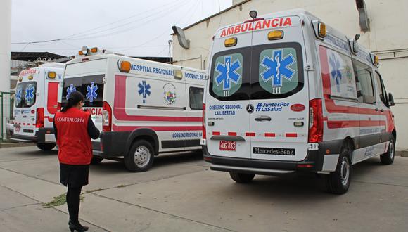 Contraloría señala que tres de cuatro ambulancias del Hospital Regional de Trujillo están inoperativas