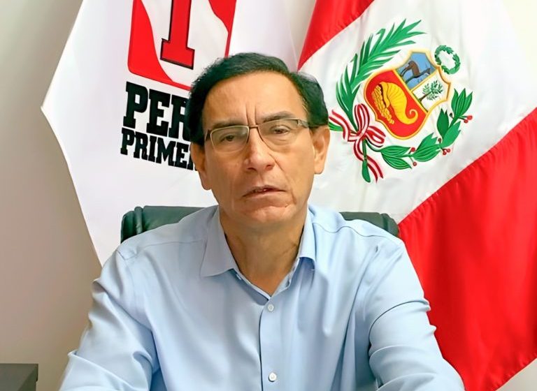  Martín Vizcarra anuncia la inscripción de su partido Perú Primero