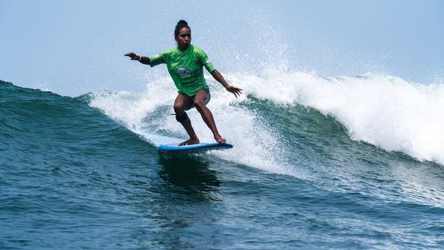 Surfista nacional quedó en segundo lugar de la cita mundial que se desarrolló en El Salvador.
