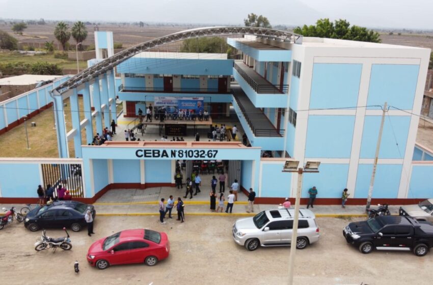  Gore La Libertad inauguró la nueva infraestructura del Ceba de Guadalupe