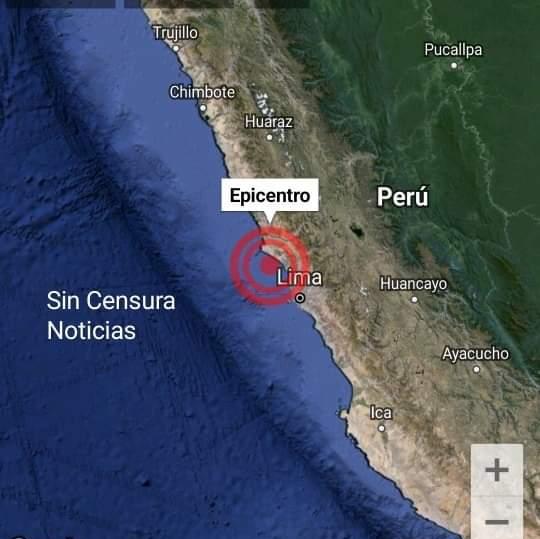  COEN descarta tsunami tras sismo de magnitud 5.4 reportado al oeste de Huaral, Lima 
