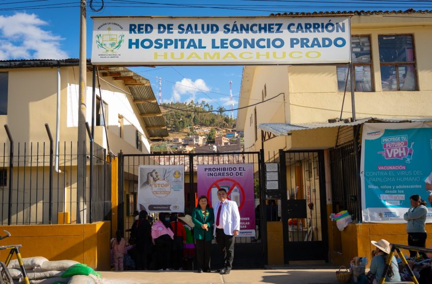  GORE invierte S/ 9 millones en hospital Leoncio Prado de Huamachuco