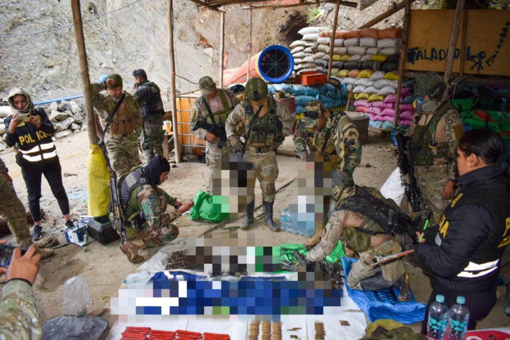 Comando Unificado, integrado por personal de las Fuerzas Armadas y la Policía Nacional, ejecutó el operativo Rayo en Pataz.