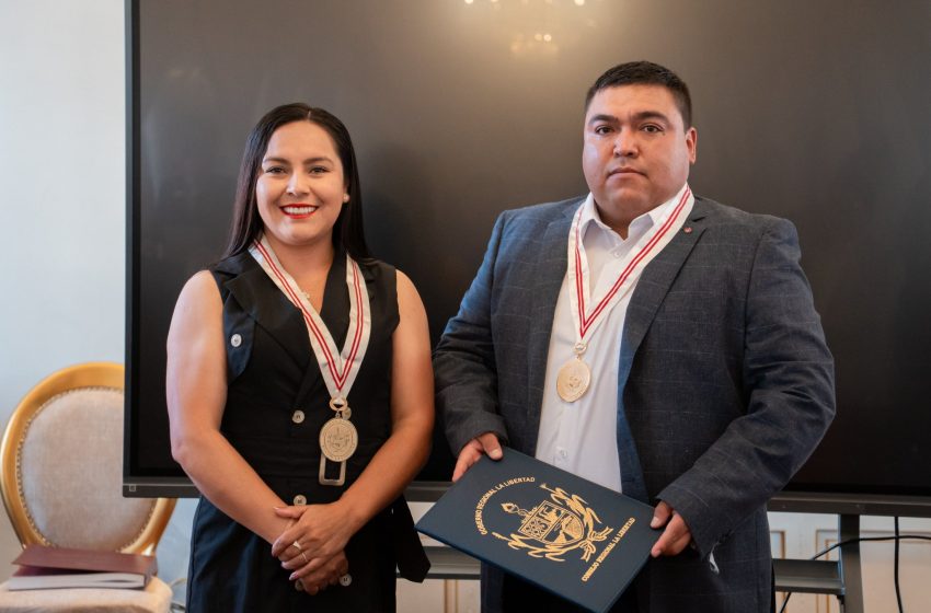  Consejero de Santiago de Chuco es juramentado como integrante del consejo regional de La Libertad