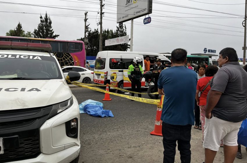  Adulta mayor fallece tras ser arrollada por camioneta en La Esperanza