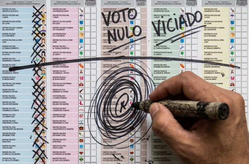  Lo que realmente pasa si votas en blanco, nulo o viciado