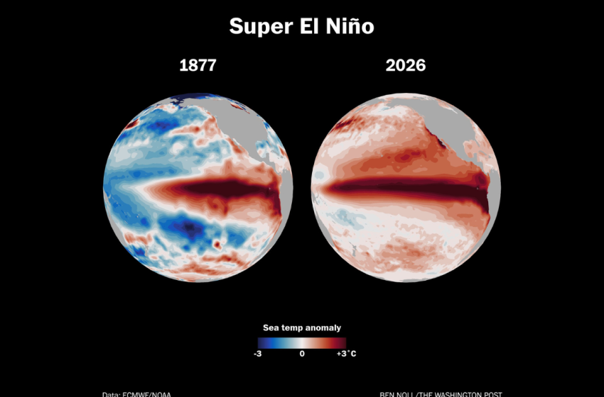  Alertan que El Niño 2026 podría ser el más intenso de la historia