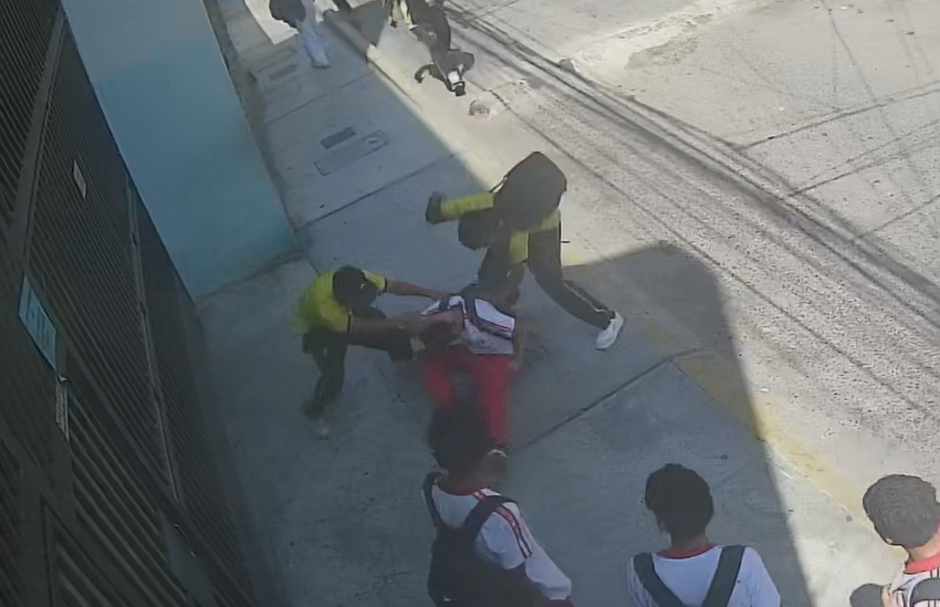  Trujillo: Escolar fue atacado por estudiantes del Colegio San Juan