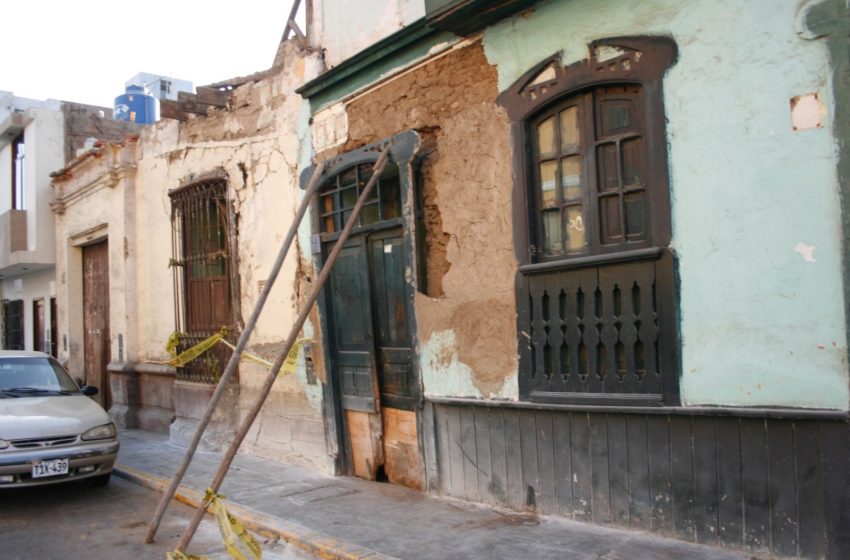  30 casonas históricas de Trujillo podrían colapsar por falta de intervención