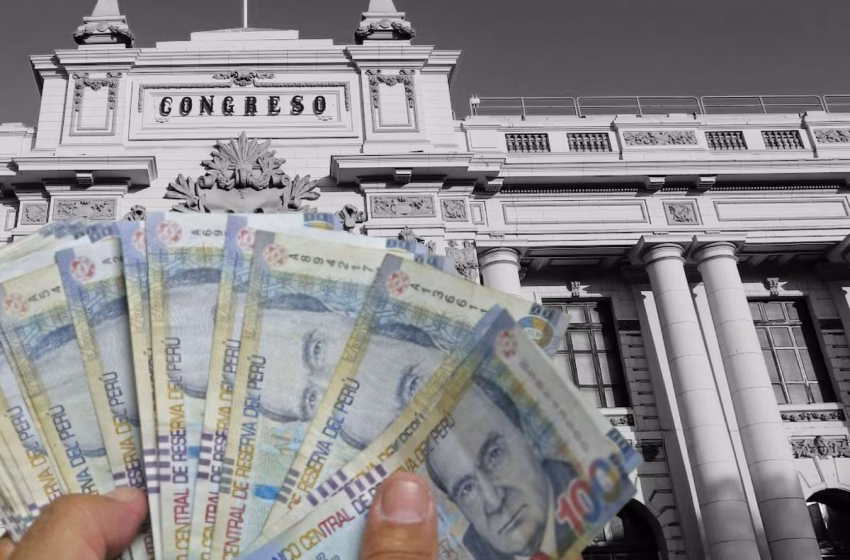  Nuevo Congreso entregará bono de S/15.600 a cada legislador
