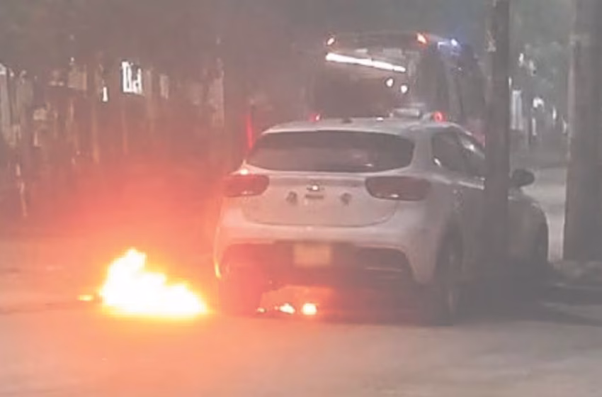  Trujillo: sujeto se quema al intentar incendiar un vehículo