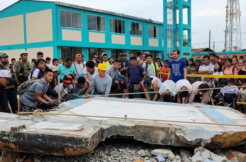  Tragedia en Iquitos: estudiante murió tras colapso de concreto en colegio