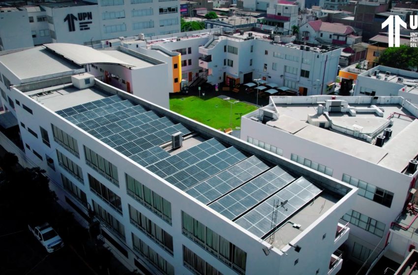  UPN implementa 80 paneles solares para impulsar un campus más sostenible en Trujillo