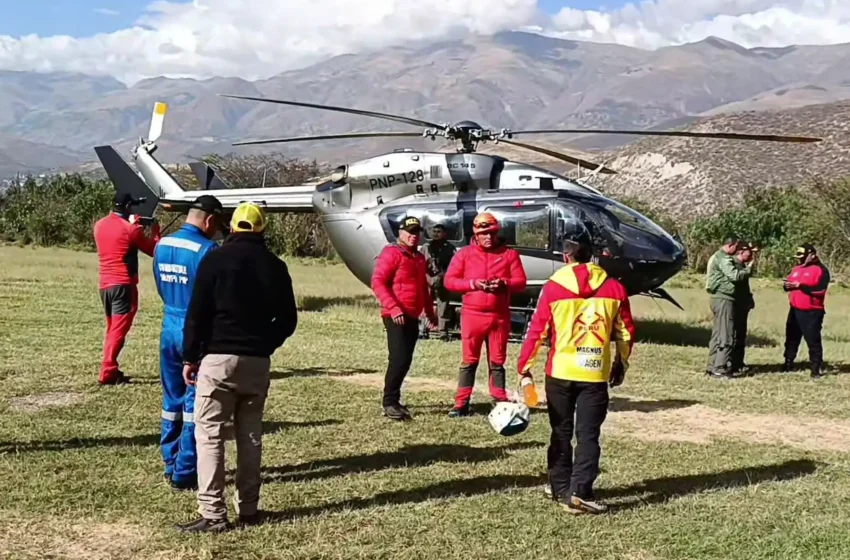  Hallan cuerpo de turista francés desaparecido tras vuelo en parapente en el nevado Alpamayo