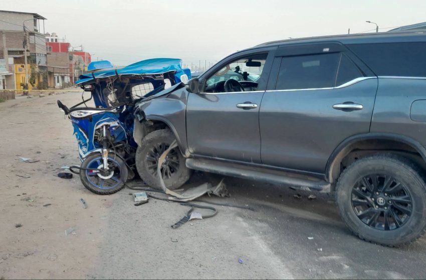  Trágico accidente en Moche deja una mujer fallecida