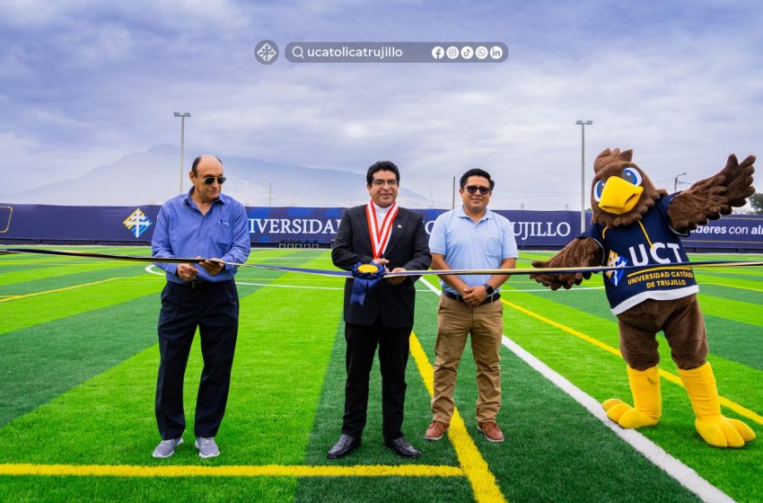  UCT pone en funcionamiento una moderna cancha de fútbol reglamentario y pista atlética