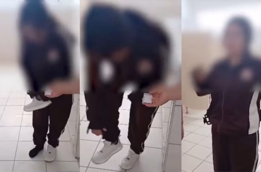  Huanchaquito: hallan presunta droga oculta en zapatilla de una escolar