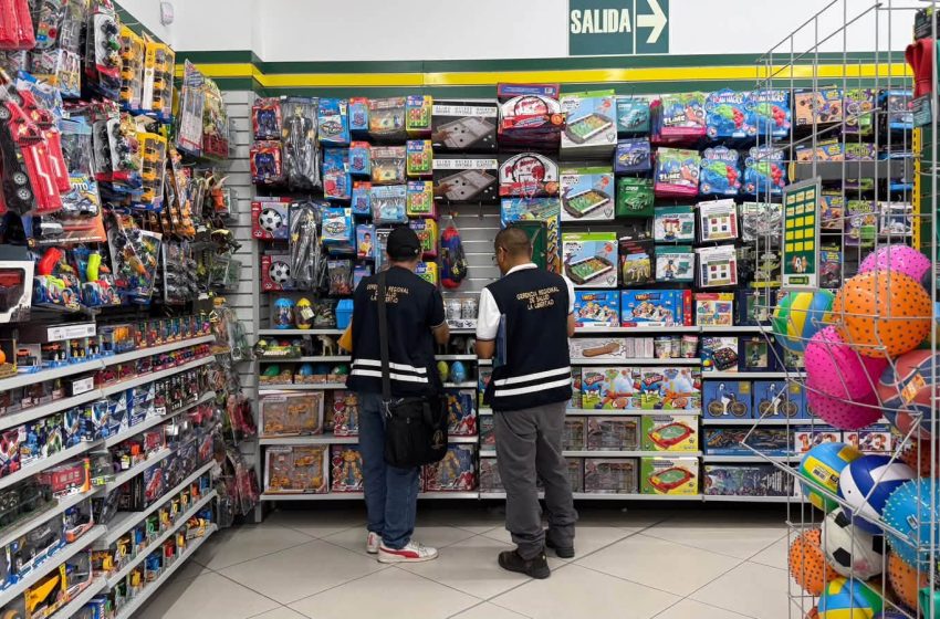  Incautan 593 juguetes sin autorización sanitaria en locales del centro de Trujillo