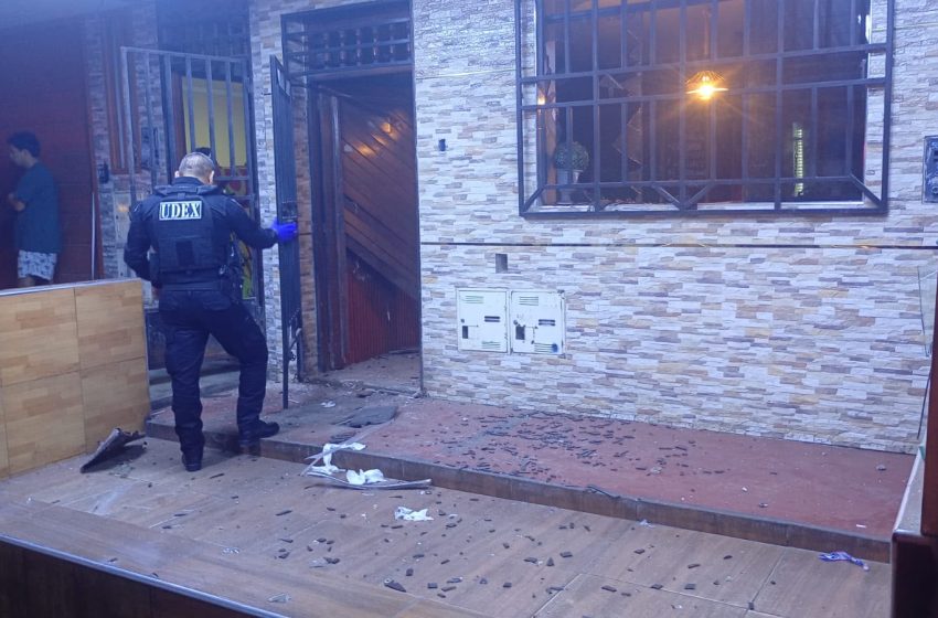  Sujetos son detenidos tras explosión de artefacto en Florencia de Mora